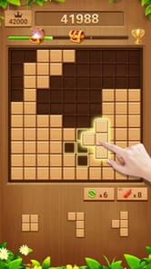 Wood Block Puzzle Addictive APK screenshot 1