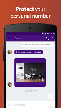 Burner - Free Phone Number APK screenshot 1