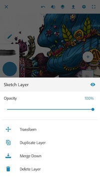 Adobe Photoshop Sketch APK screenshot 1 Adobe Photoshop Sketch APK screenshot 1