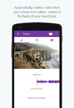 Adobe Premiere Clip APK screenshot 1