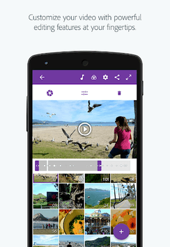 Adobe Premiere Clip APK screenshot 1