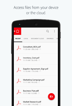 Adobe Acrobat Reader APK screenshot 1 Adobe Acrobat Reader APK screenshot 1