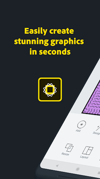 Adobe Spark Post: Graphic design made easy APK screenshot 1