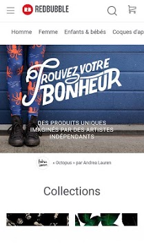 RedBubble APK screenshot 1