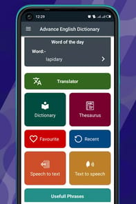 Advanced English Dictionary APK screenshot 1