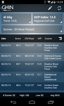 GHIN Mobile APK screenshot 1