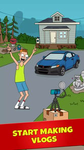Van - Idle Vlogger APK screenshot 1