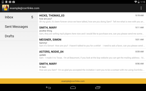 CorrLinks APK screenshot 1