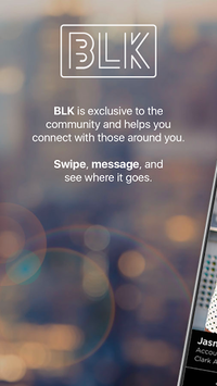 BLK - Swipe. Match. Chat. APK screenshot 1 BLK - Swipe. Match. Chat. APK screenshot 1