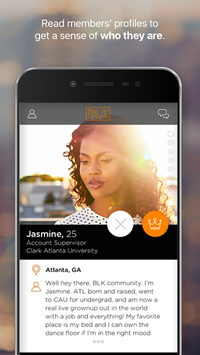 BLK - Swipe. Match. Chat. APK screenshot 1 BLK - Swipe. Match. Chat. APK screenshot 1