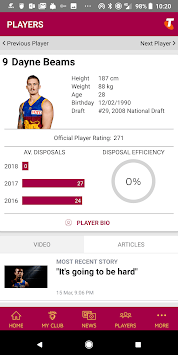 Brisbane Lions Official App APK screenshot 1