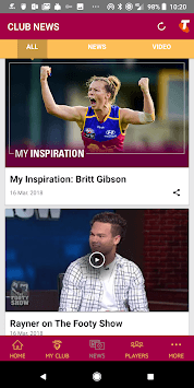 Brisbane Lions Official App APK screenshot 1