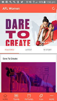 AFLW Official App APK screenshot 1
