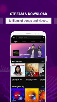 Boomplay - Music & Video Player APK screenshot 1