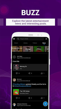 Boomplay - Music & Video Player APK screenshot 1