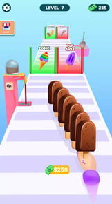 Ice Cream Stack Runner Games APK screenshot 1