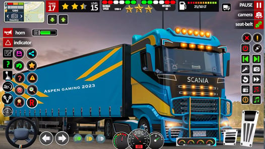 US Euro Truck Games 3d APK screenshot 1