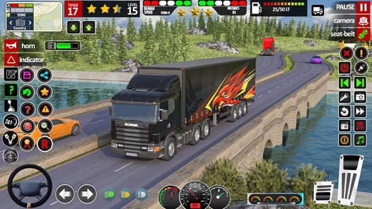 US Euro Truck Games 3d APK screenshot 1