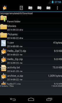 AndroZip™ FREE File Manager APK screenshot 1 AndroZip™ FREE File Manager APK screenshot 1
