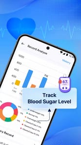 Blood Sugar Care & BP Monitor APK screenshot 1