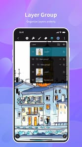Hipaint :Sketch & Draw art APK screenshot 1