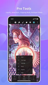Hipaint :Sketch & Draw art APK screenshot 1