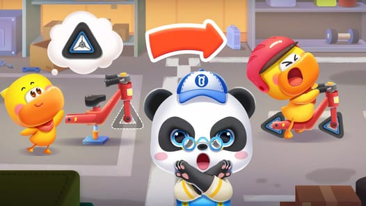 Baby Panda's Kids School APK screenshot 1