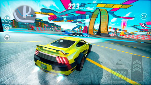 Extreme Car Driving Stunts APK screenshot 1 Extreme Car Driving Stunts APK screenshot 1