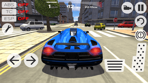 Extreme Car Driving Simulator APK screenshot 1 Extreme Car Driving Simulator APK screenshot 1