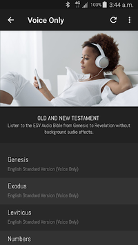 English Audio Bible (ESV) APK screenshot 1