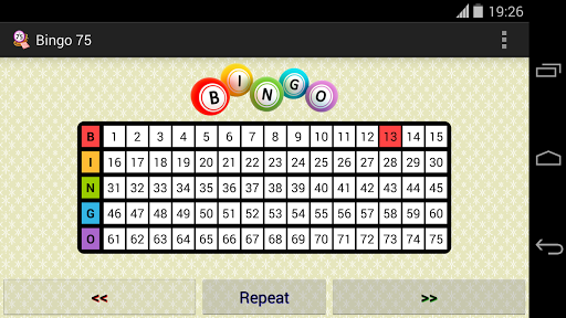 Bingo 75 APK screenshot 1