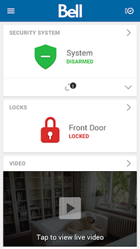Bell Smart Home APK screenshot 1