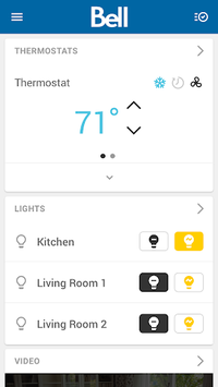 Bell Smart Home APK screenshot 1