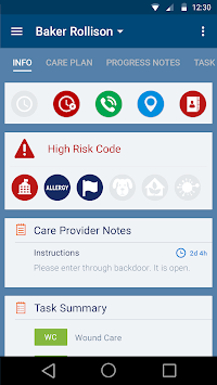 AlayaCare APK screenshot 1