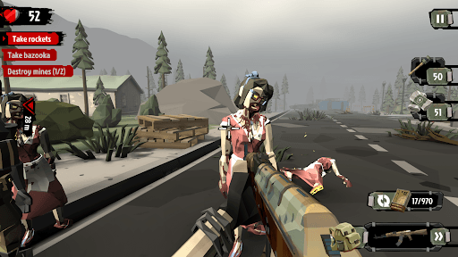 The Walking Zombie 2: Zombie shooter APK screenshot 1