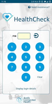 ACH HealthCheck APK screenshot 1