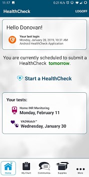 ACH HealthCheck APK screenshot 1