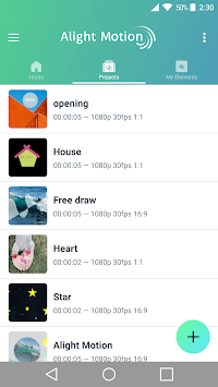 Alight Motion — Video and Animation Editor APK screenshot 1 Alight Motion — Video and Animation Editor APK screenshot 1