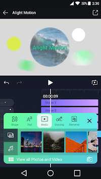 Alight Motion — Video and Animation Editor APK screenshot 1 Alight Motion — Video and Animation Editor APK screenshot 1
