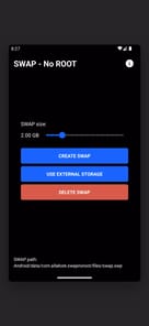 SWAP - No ROOT APK screenshot 1