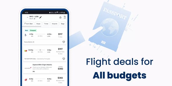 All Flight Tickets Booking App APK screenshot 1