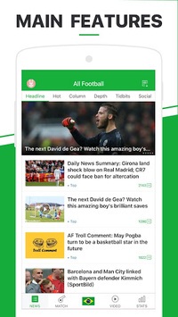 All Football GO-  Live Score,Games APK screenshot 1