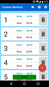 Interval Timer - HIIT APK screenshot 1
