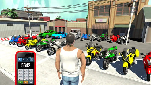 Indian Driving Bike Simulator APK screenshot 1