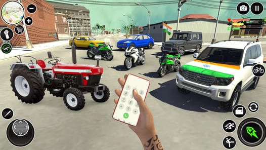 Indian Driving Bike Simulator APK screenshot 1