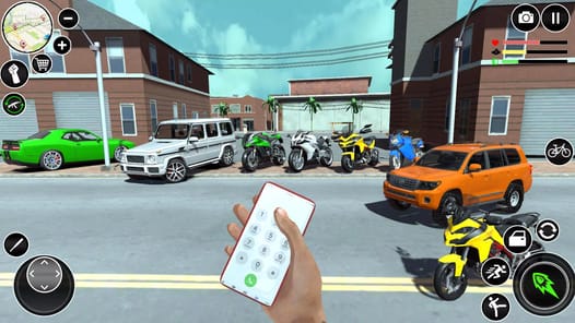 Indian Driving Bike Simulator APK screenshot 1
