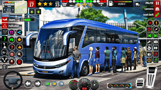 Euro Bus Simulator: Bus Game APK screenshot 1
