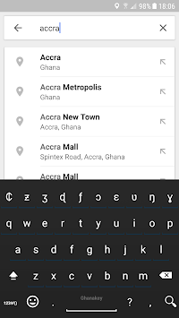 GhanaKey - Keyboard for Ghana APK screenshot 1