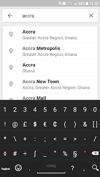 GhanaKey - Keyboard for Ghana APK screenshot 1