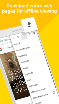 Google Chrome: Fast & Secure APK screenshot 1